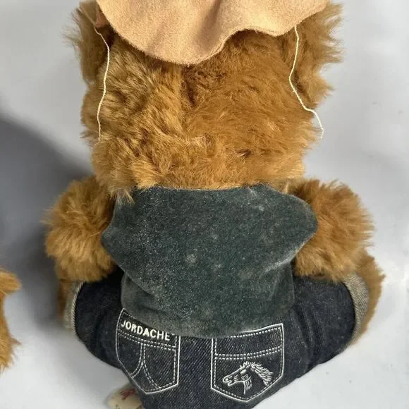 Vintage 1981 Jordache Jeans | Jordy Plush Bear Promotion 12” & 10” - Picture 4 of 11